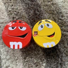 Red & Yellow 3D M&M Metal