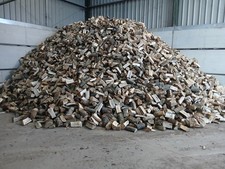 Netted logs, firewood