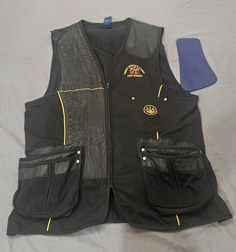 Vtg beretta vest mens black - vtg,