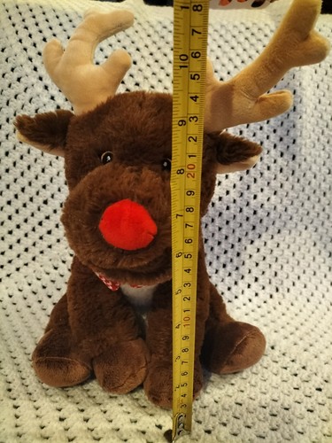 Tesco rudolph reindeer plush - reindeer,