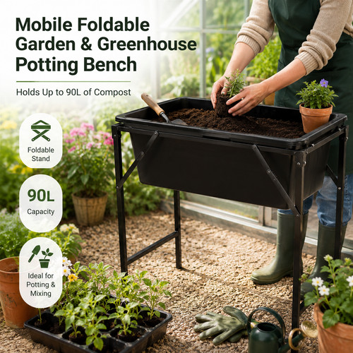 Mobile foldable garden - foldable, &