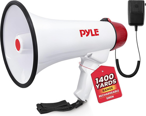 Rechargeable megaphone - rechargeable, pa
