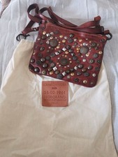 Campomaggi Studded Leather Handbag - Unused - Handmade in Italy