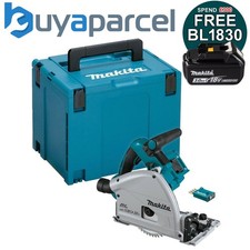 Makita DSP601ZJU 36v Twin 18v Brushless Plunge Cut Saw 165mm AWS Wireless +