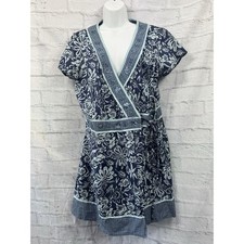 Debenhams Blue Wrap Dress