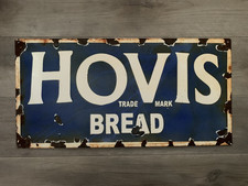 Vintage Large Enamel HOVIS