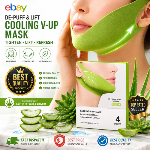 4pcs line face - 4pcs, mask