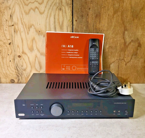 Arcam fmj a18 integrated - arcam,