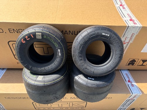Used mojo kart tyres - mojo,