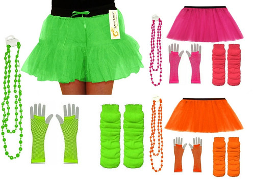 Neon 80s fancy - 80s, dress