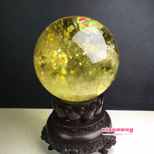 12lbtop natural citrine - citrine, sphere