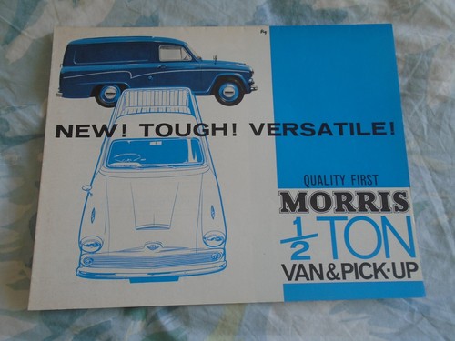 Morris ton van pick - morris,