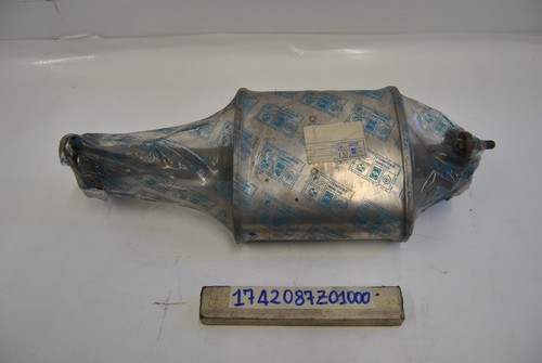 Exhaust end muffler silencer