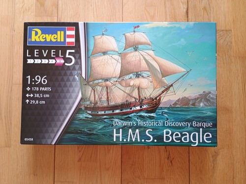 Beagle revell model - h.m.s, ship