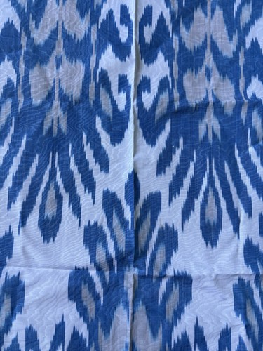 Uzbek ikat fabric silk - fabric, 50%