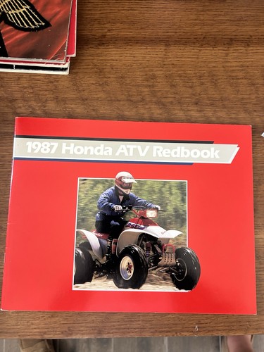 1987 hondaline atc redbook - hondaline,
