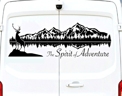 Stag mountain motorhome - mountain,