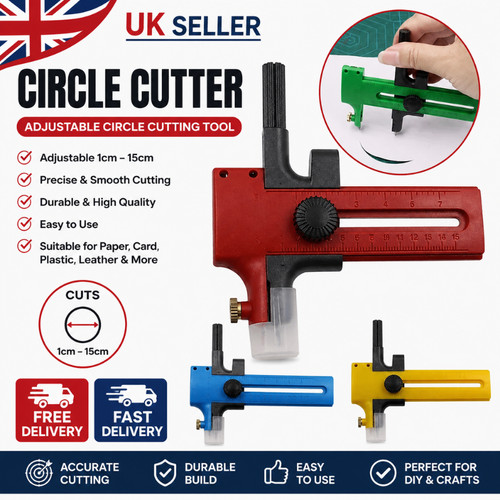 Compass circle cutter cuts - circle,