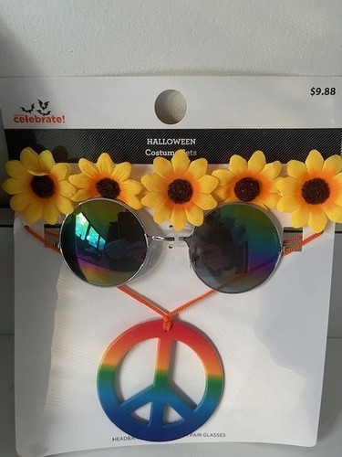 Hippie costume peace sign - costume,