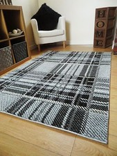 Modern Rugs Tartan Design