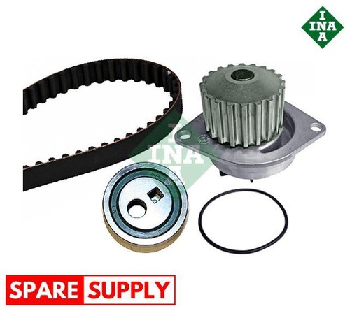 Water pump timing belt set - water, &