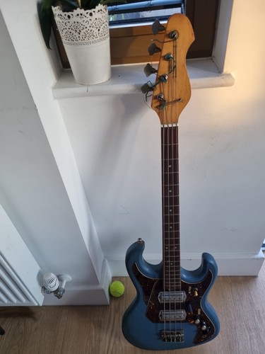 Teisco silvertone string bass - teisco,