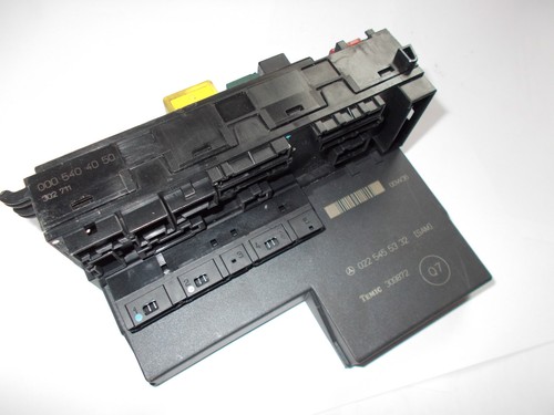 Mercedes sam unit - sam, fusebox