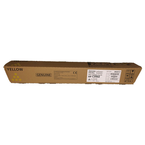 Genuine ricoh 842017 - genuine, yellow