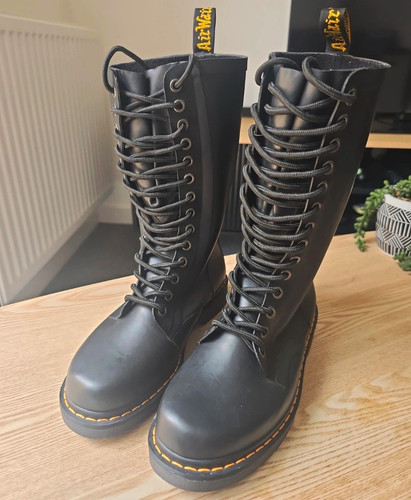 Martens black mid calf - martens,