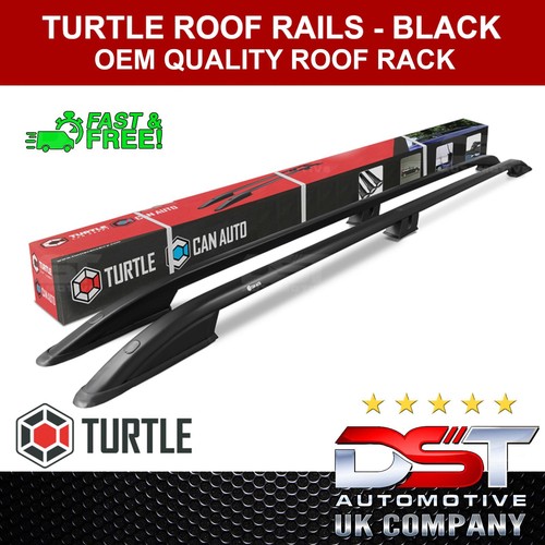 Roof rack rails - rails, black