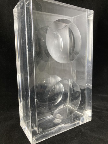 Vintage ufo acrylic mid - acrylic,
