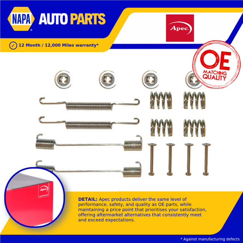 Brake shoe fitting - shoe, kit