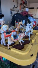 Antique Carousel Horses 1984