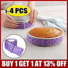4PC Wilton Bake-Even Strips Belt Bake Even Bake Moist Level Cake Baking DIY Tool