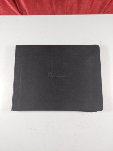 Antique photo album with - photo,