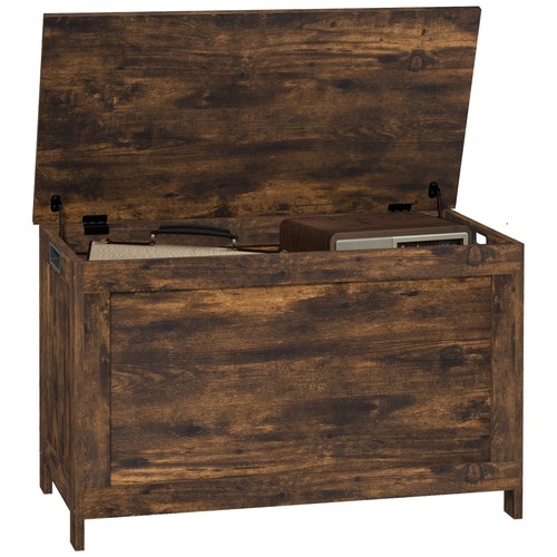 Homcom storage chest with - storage, 2