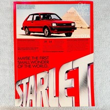 Toyota Starlet 1980 Vintage