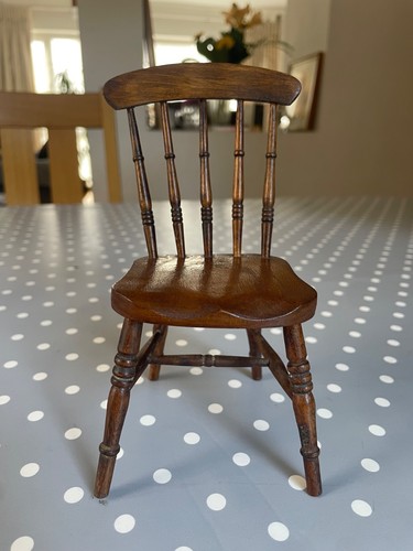 Vintage mini chair for doll - vintage,