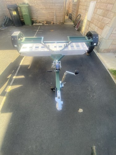 Car recovery dolly trailer - car,