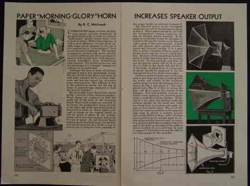 Horn speaker 1943 - 4',