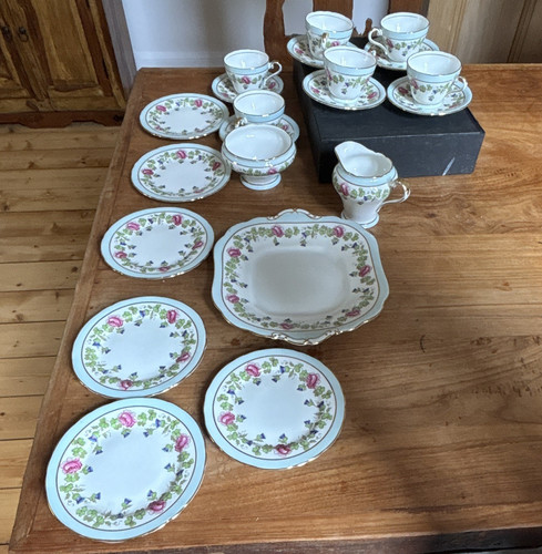 Aynsley bone china floral - china,
