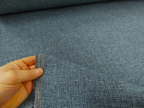 Teal blue tweed - teal, weave