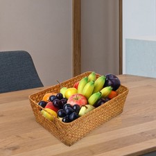  Woven Basket with Lid Bread