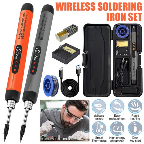 Cordless soldering iron kit - soldering,