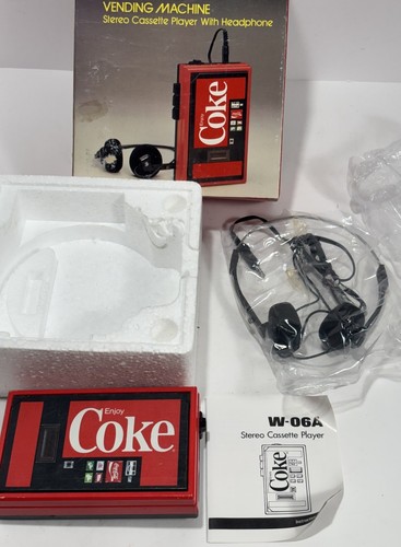 Vintage coke vending machine - vintage,