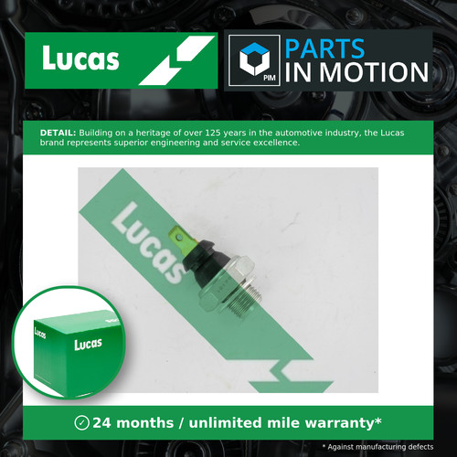 Oil pressure switch - pressure,