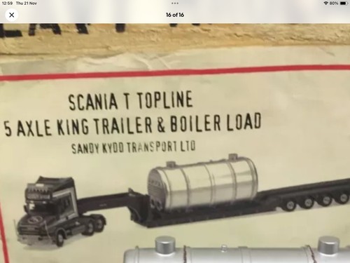 Corgi 12816 scania - t, cab