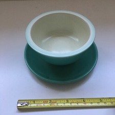 POOLE POTTERY GREEN DISH with