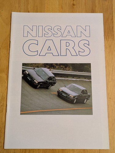 Nissan range 1987 - range, brochure