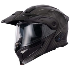 Vcan H276 Blinc Bluetooth Sonic Carbon Design Flip Up Front Motorcycle Helmet